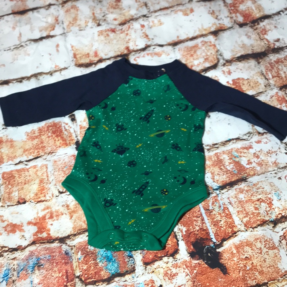 Baby Boy Long Sleeve Onesie!